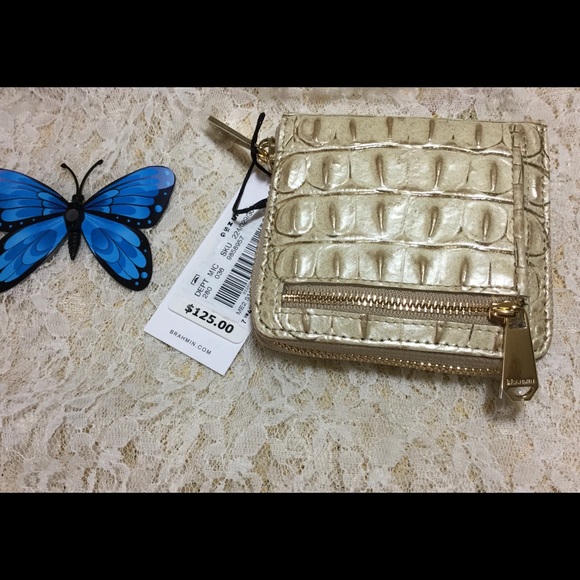 Last 1 - NWT BRAHMIN STARBURST MINI SURI WALLET - Picture 3 of 5